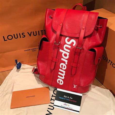 lv supreme bag price malaysia|Louis Vuitton x Supreme Christopher Backpack Epi .